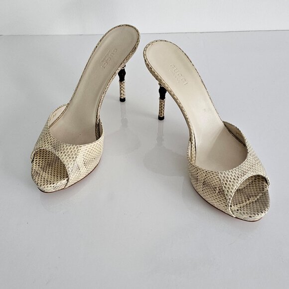 GUCCI Heels- Snakeskin! - Picture 5 of 16